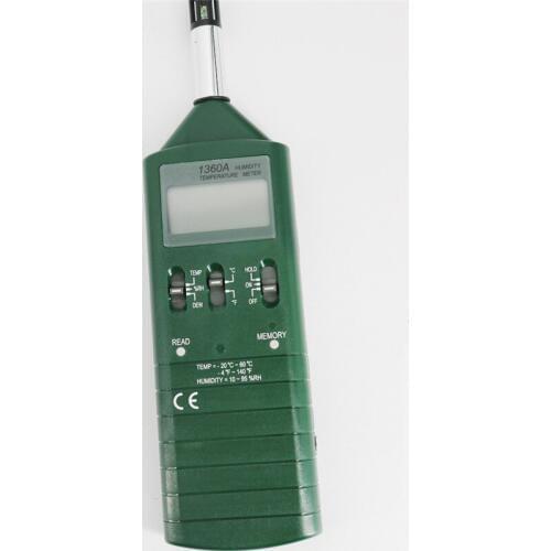Professional TES-1360A Hygro-thermometer Meter(10-95% R.H.) with Low Cost High Performance