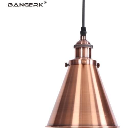 Industrial Wind Modern Pendant Light LED Loft Decor Iron Hanging Lamp Fixtures Restaurant Bar Home Pendant Lighting Luminaire