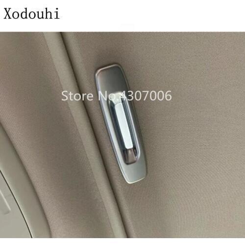 Car Sunroof Skylight Roof Frame Lamp Handle Bowl ABS Matte/chrome Body Door Inner Trim 1pcs For Subaru Forester 2018 2019 2020