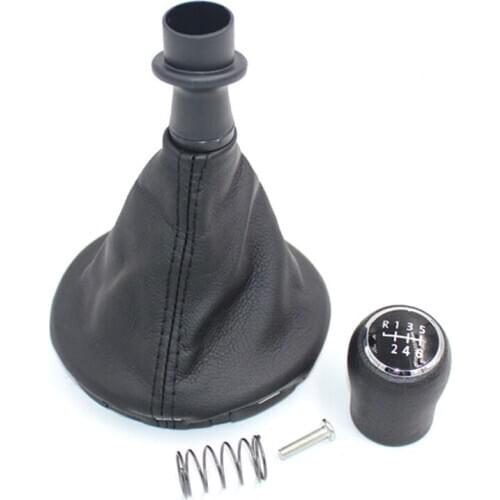 5 Speed and 6 speedGear Stick Shift Knob & Gator For VW Transporter T5 1.9 - 2.5 Gear Shift Level 4 pcs covers will be including