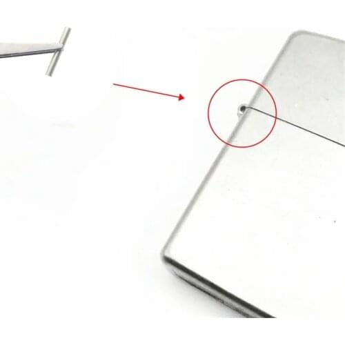 4pcs Kerosene Oil Lighter Hinge Pins For ZP After 2005 Grind Wheel Lighter Repair Service Universal Replacement Inner Parts