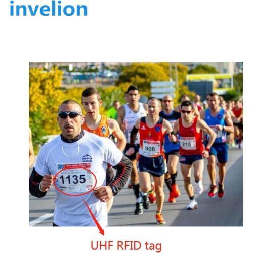 Marathon timing chip dogbone smartrac wet inlay for timing floor mat antenna uhf rfid timing sports solution running race