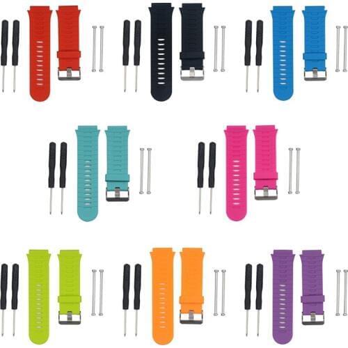 Universal Replacement Silicone Watch Band Wrist Strap And Tool for Garmin Forerunner 920XT