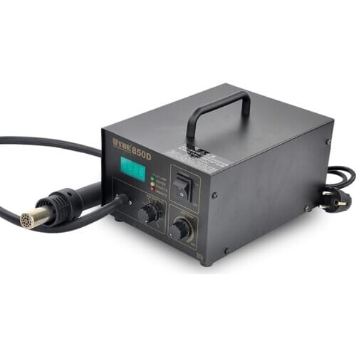 UYUE850D digital display hot air gun hot air barrel removal IC air gun removal CPU special export air gun
