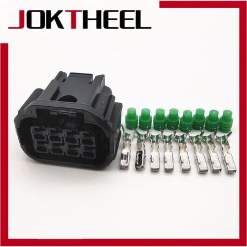 1/5/10/20sets sumitomo 8 pin way female auto waterproof connector LED headlight speaker headlamp daytime lamp fog plug 6189-7423