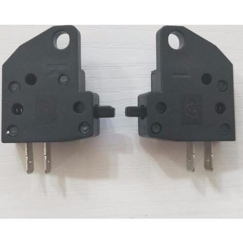 2pcs Front Brake Light Stop Switch Press Button For CF Moto CF250T V33/V55 2009-2011 CF650 2012-13 650NK/650TK/CF650TR/Cruz 2013