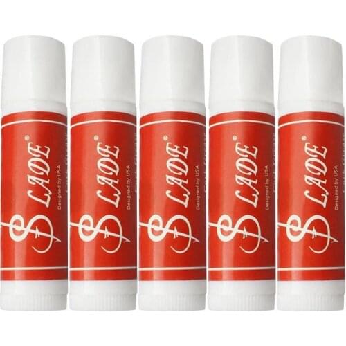 5pcs/set Cork Cream Saxophone Tools Grease Oil For Clarinet Oboe Saxophone Sax Lubricate Style Parts Accessories Lipstick L1n0
