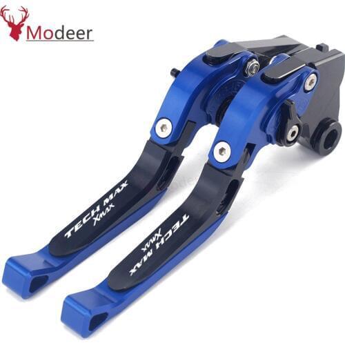 Techmax XMAX Accessories CNC Adjustable Brake Clutch Levers For YAMAHA XMAX 125/300 Techmax 2020 XMAX300 XMAX125 Tech max