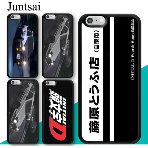 Comic Initial D Drift Racing Cell Case For iphone 11 12 Pro Max mini XR XS MAX X 5S SE 2020 6S 7 8 Plus Cover Coque