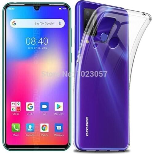 For Doogee N20 Pro Case Luxury TPU Silicone Cases for Doogee N 20 Pro Phone Back Cover for Doogee N20Pro Funda Coque