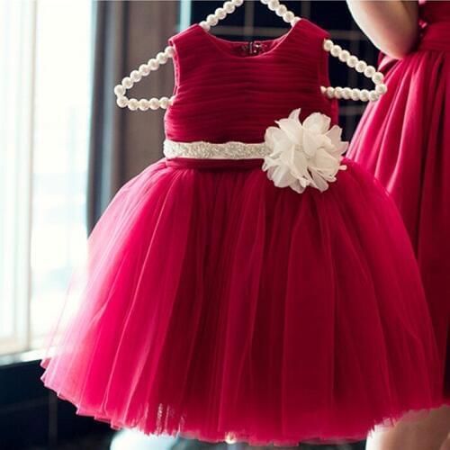 18M to 8 Years Girls Clothes Girl Dress flower girl dresses for wedding pageant Kids Dresses for Girls Costumes