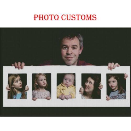 Photo Custom Diamond Painting Cross Stitch Full Square Picture of Rhinestone DIY Diamond Mosaic Diamond Embroidery Sale J0000