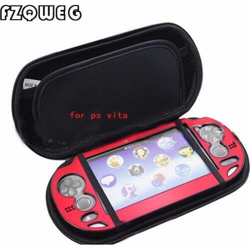 FZQWEG Hight Quality Black EVA hard Carry Case for ps vita 1000 2000