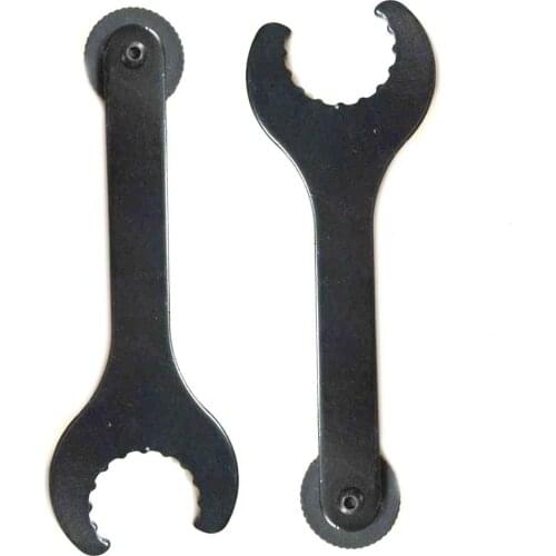 Crankset Wrench Integral Structure Abrasion-resistant HRC45 Hardness Portable Bike Crankset Spanner for Outdoor Riding