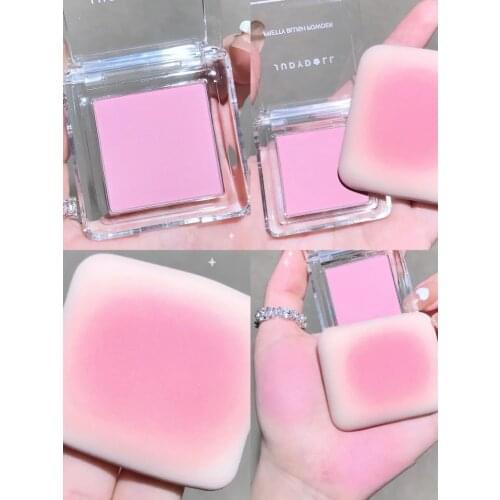 Hot Sale Single Color Blush Highlighting Contour Palette Matte Shimmer Glitter Natural Nude Makeup Eye Shadow Makeup Palette