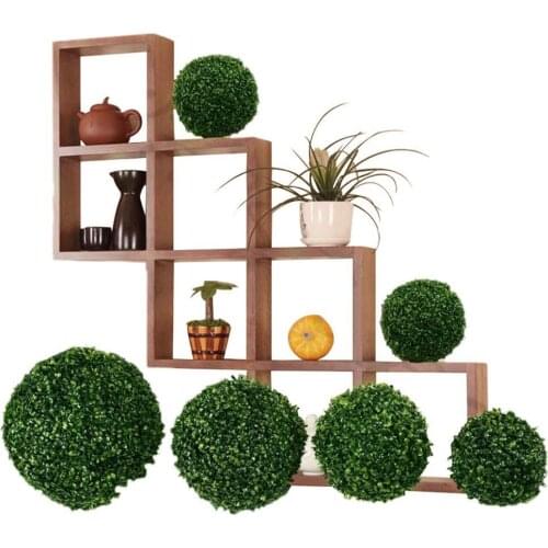 Artificial Plant Ball Topiary Tree Boxwood Home Outdoor Wedding Party Decoration Artificial Boxwood Balls Garden Green Plant New