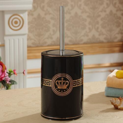 Toilet Brush Holder Set Durable Brush Hanger Ceramic Cleaning Tools Set Bathroom Accessories Hardware Toilet Brush Free Shipping