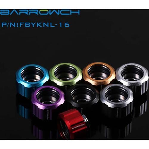 Barrowch FBYKNL-16 Compression Fitting for OD16MM Rigid Tubing water cooler heatsink gadget (Helm Edition)