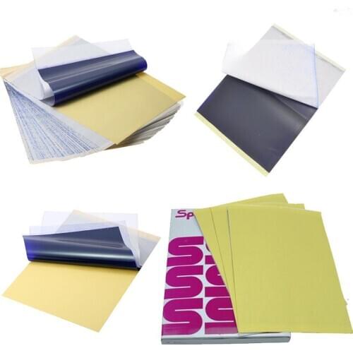 1pcs Tattoo Transfer Paper Tattoo Thermal Carbon Stencil Transfer Paper Kit Tracing Y2X8