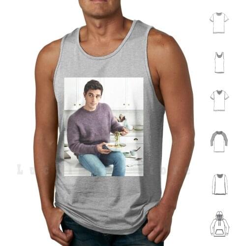 Antoni Tank Tops Vest Sleeveless Antoni Antoni Porowski Tanveer Wasim France Tan Tan France France Jonathan Van Ness Jonathan