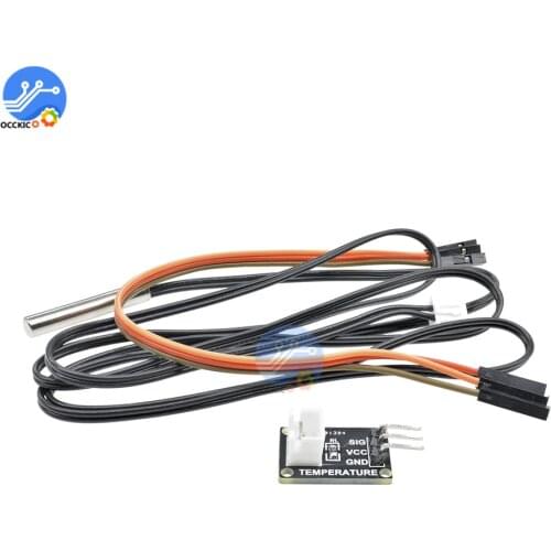 High Precision NTC Thermistor Temperature Sensor Module Waterproof Probe thermal cable 10K for arduino Diy Kit