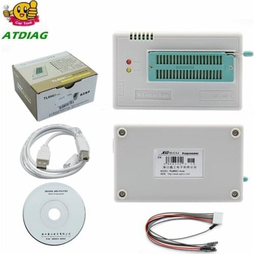 New TL866II PLUS Original TL866 Updated MiniPro Universal High Speed USB Programmer High Performance 100% +SPI Driver