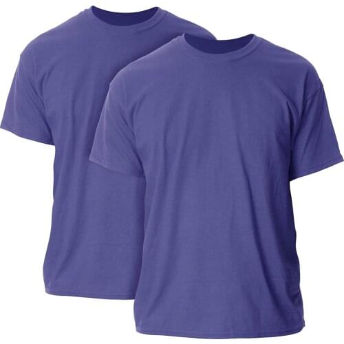 2020 new Mens Active Cotton Blend Lightweight Crew T-Shirts Cotton