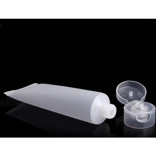 Perfume Atomizer 50ml Transparent Soft Tube Cosmetic Containers Cream Lotion Clear Empty Tubes Refillable Bottles 2