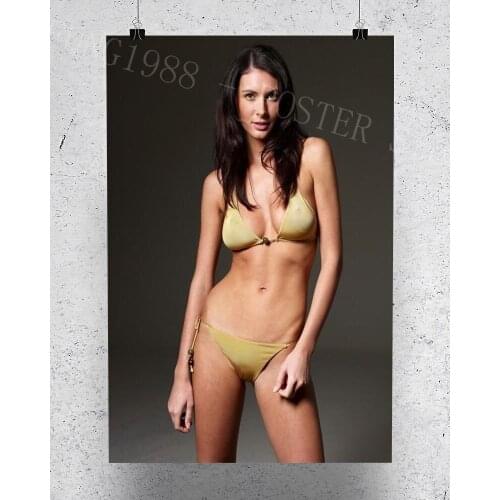 S097 Orsi Kocsis 01 Star Sexy Beautiful Girl Model Wall Posters Prints Silk Art Painting For Home Bedroom Decor