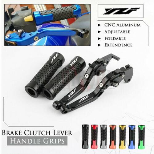 For YAMAHA YZF R6 YZFR6 YZF-R6 2005-2016 Motorcycle Folding Adjustable Extendable Brake Clutch Levers handlebar Handle bar Grips