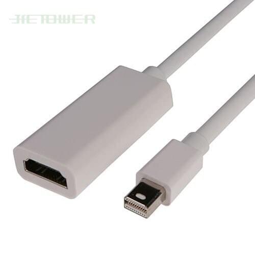 High Quality Thunderbolt Mini DisplayPort Display Port DP to HDMI Adapter Cable For Apple Mac Macbook Pro Air 30PCS/LOT