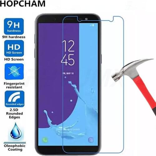 Protective Glass On The For Samsung Galaxy A5 A7 A6 A8 Plus 2018 2017 Samsun Galax a 5 6 7 8 Glaxy Glass Tremp Screen Protector