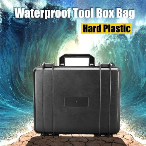 Hard Plastic Storage Outdoor Waterproof Case Bag Tool Box Portable Organizer Impact Resistant Suitcase with Foam