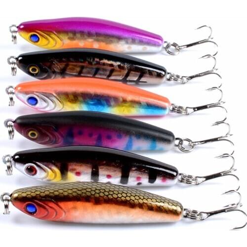 10.2g 64mm New Lures For Bass Fishing Lure Parts Relax Pencil Sinking Wobbler For Trout Jerkbait Artificial Hard Fishing Bait