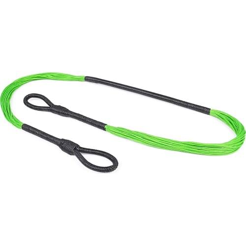 445mm Archery Crossbow String Green/ Red 0.025" 1600D for Crossbow Bow Strings Archery Bow Hunting Shooting Outdoor Sports