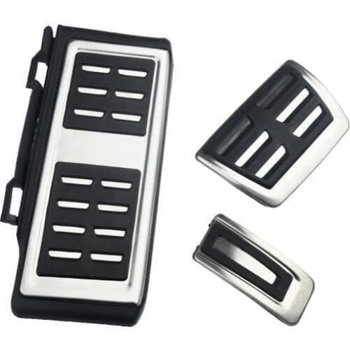 Stainless steel car accessories Pedal for VW GOLF 7 GTi MK7 Lamando POLO A05 Passat B8 Skoda Fabia Octavia 5E 5F A7