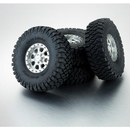 TFL RC Car accessories AXIAL SCX10 1/10 Crawler 1.9*4.6 Emulation 8-Spoked Heavy Duty Tire TH01829-SMT6