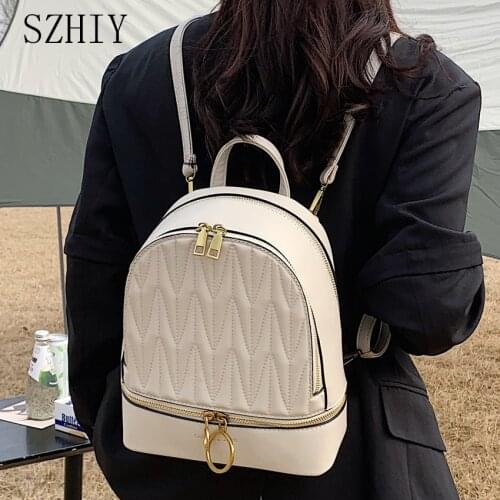 Elegant Women Backpack Shoulder Bag Luxury Handbag De Moda Mochilas Fashion Travel Mochilas Para Mujer Multifunction Crossbody