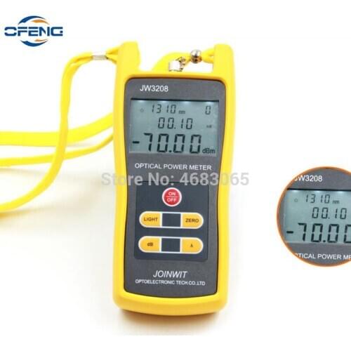 JW3109 Dual wavelength 1310/1550nm Multimode Handheld Multimode Fiber Optical Light Source Connector FC/SC/ST