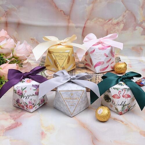 16 Models Wedding Favor Box Sweet Gift Candy Boxes for Wedding Baby Shower Birthday Guests Favors Event Party Supplies
