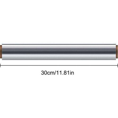 20m Kitchen Aluminum Foil Heat Resistant Non-stick BBQ Foil Tin Foil Paper BBQ Grill & Baking Mats BBQ Accessories