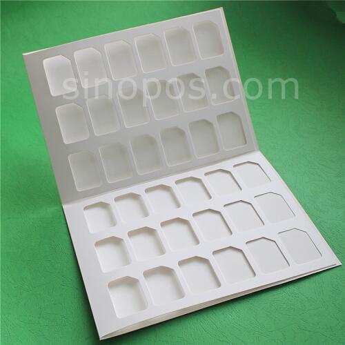 Color Block Swatch Card Folder A4, fabric samples shade holder textile book cover frame blank leather folding display binder