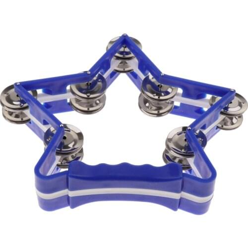 Tambourine Percussion Instrument Tambourine Rattle Jingles for Accompaniment