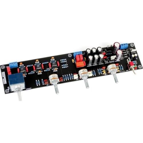JRC5532 Preamp Amplifier Audio Tone Control Preamplifier Board Preamplificador Treble Bass Volume Adjustment