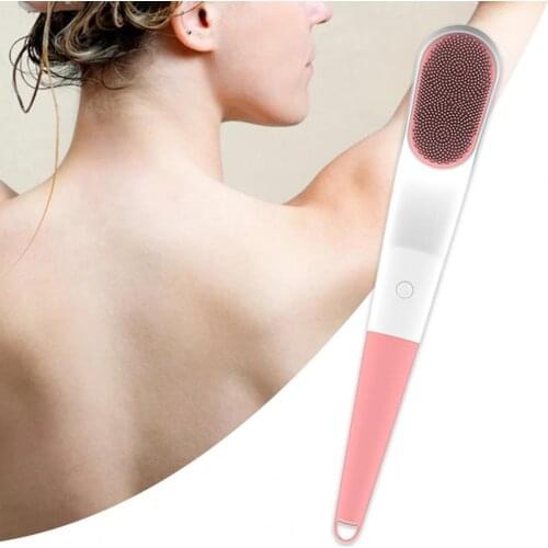 Bath Brush Back Body Bath Shower Sponge Scrubber Brushes With Handle Exfoliating Scrub Skin Massager Exfoliation Bathroom Brush