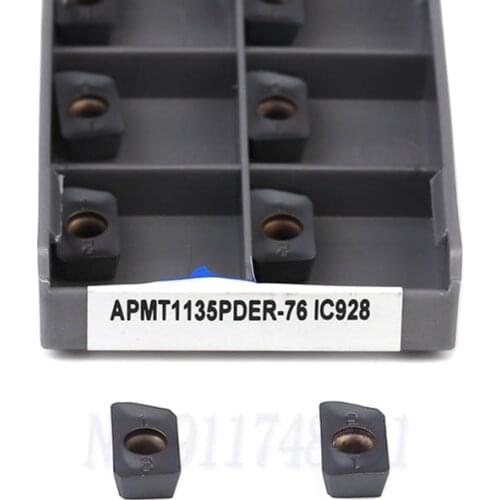 APKT1135PDR-76 Carbide Blades APKT1604PDR-76 IC928 CNC Lathe Tools Milling Inserts Lathe Turning Tool, For Steel Stainless Steel