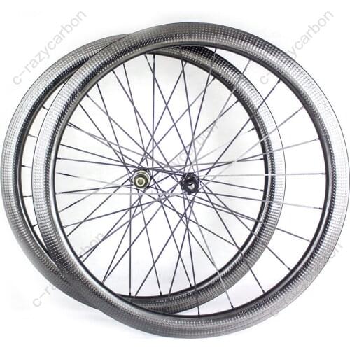Gorgeous Dimpled Aero Road Light 45mm Cyclecross Wheels Disc Brake Novatec 411/412 Center lock/6 Bolts Bike Wheels