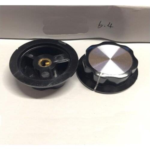 WTH118 RV24 3590S RV30 MF-A05 Copper Inner Hole 6mm 6.4mm Potentiometer Bakelite Knob Cap