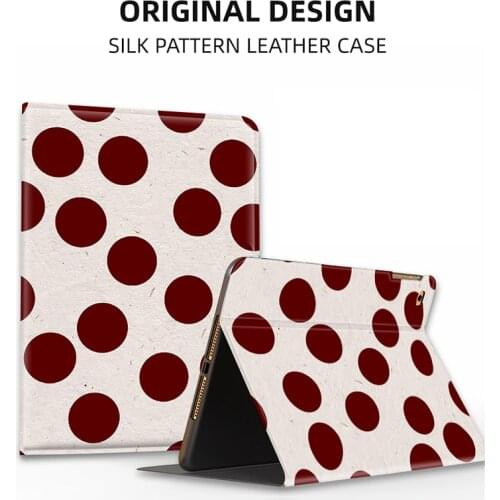 Smile Retro Polka Dot Protective Cover for Ipad Pro 11 Case for Ipad Air Accessories 3 2 1 Ipad Pro Case Para Tablet