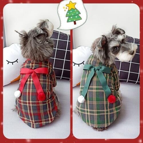 Winter Dog Outfit Christmas Dog Clothes Coat Jacket Cat Chihuahua Yorkshire Pomeranian Poodle Bichon Dog Clothing Pet Costume